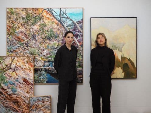 Irene Crowe and Tara Price